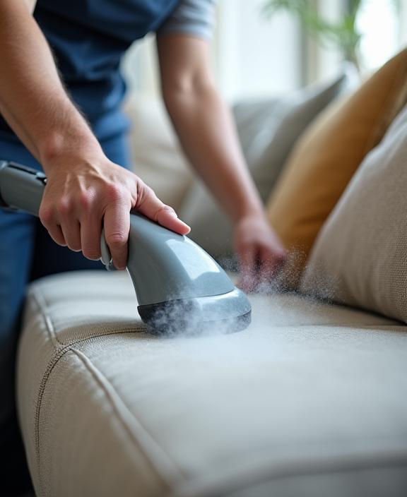 Soin professionnel pour canapé en tissu